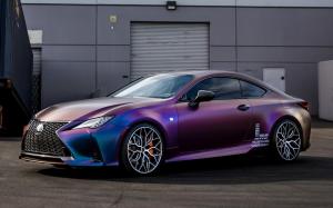 Lexus RC350 F-Sport on Vossen Wheels (HF-2) 2019 года